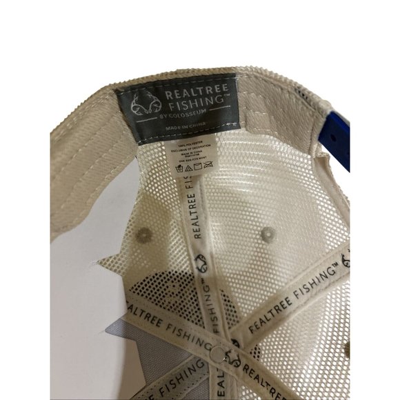 Memphis Tigers Colosseum Blue Mesh Fishing RealTree Trucker SnapBack Hat Cap New - Picture 9 of 9